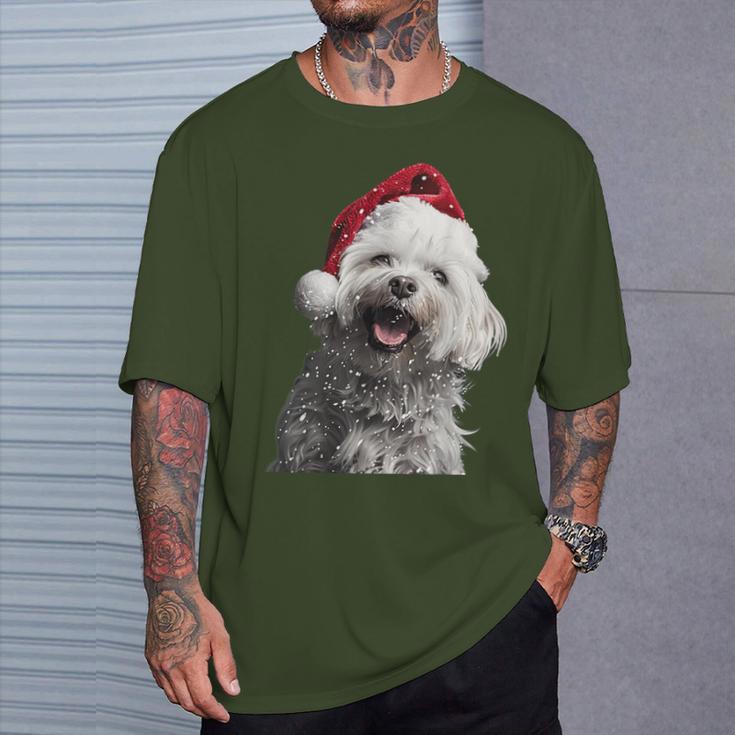 Maltese Christmas T-Shirt Geschenke für Ihn