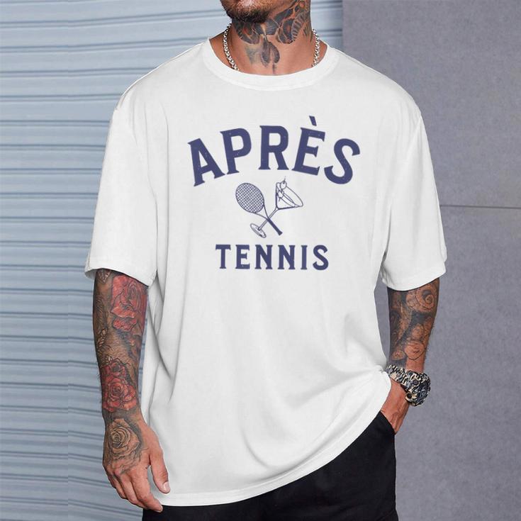 Apres-Tennis Après-Tennis T-Shirt Geschenke für Ihn