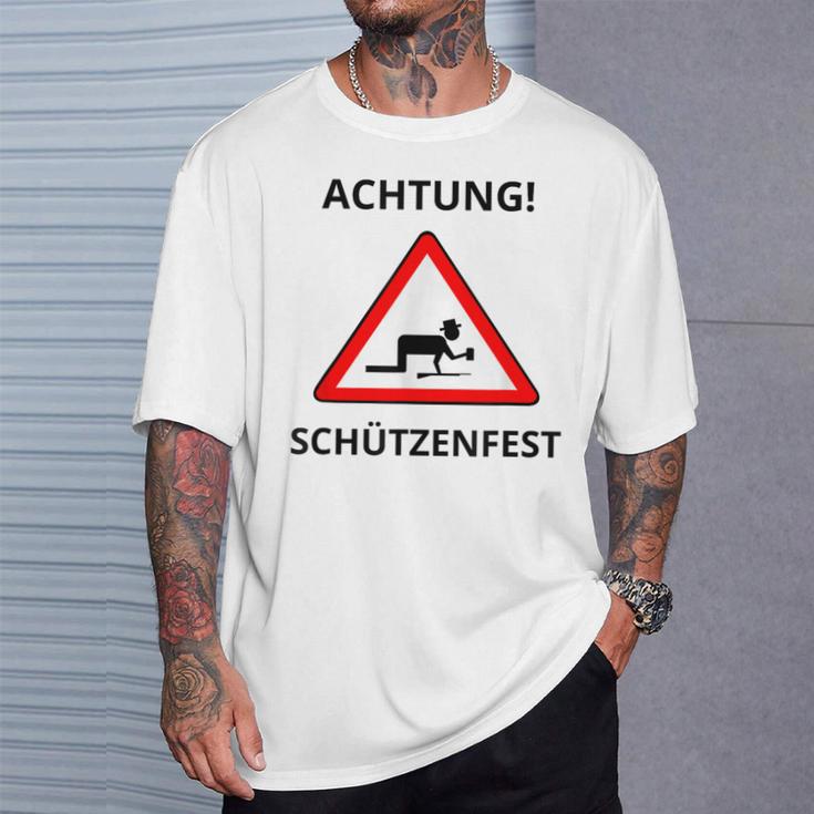 Attention Sagittarius T-Shirt Geschenke für Ihn