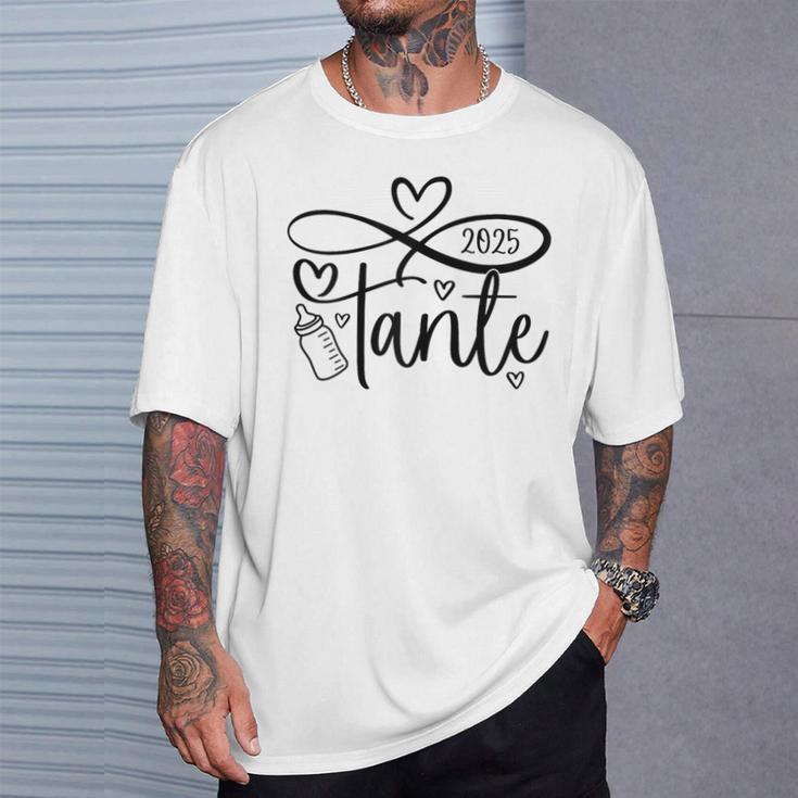 Bald Tante Werdende Tante Future Tante Tante 2025 T-Shirt Geschenke für Ihn