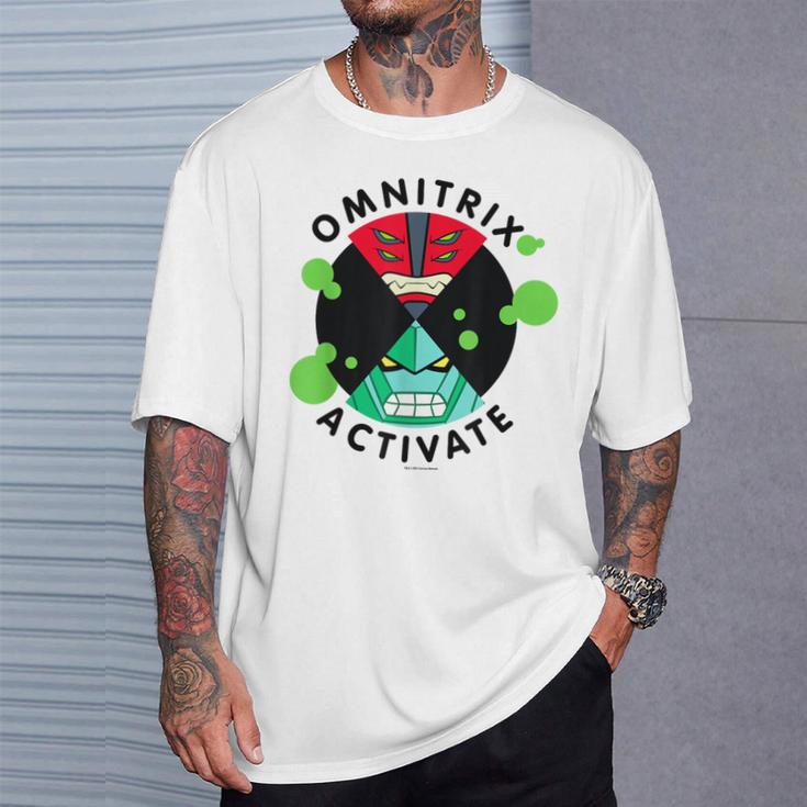 Ben 10 Omnitrix Activate Blue T-Shirt Geschenke für Ihn