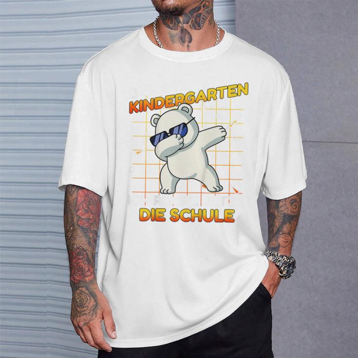 Children's Bye Bye Kindergarten Ich Rock Jetzt Die Schule Boys Polar Bear T-Shirt Geschenke für Ihn