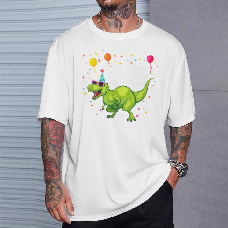 Children's Geburtstags 5 Jahre Junge Dinosaurier Dino Ich Bin 5 T-Shirt Geschenke für Ihn