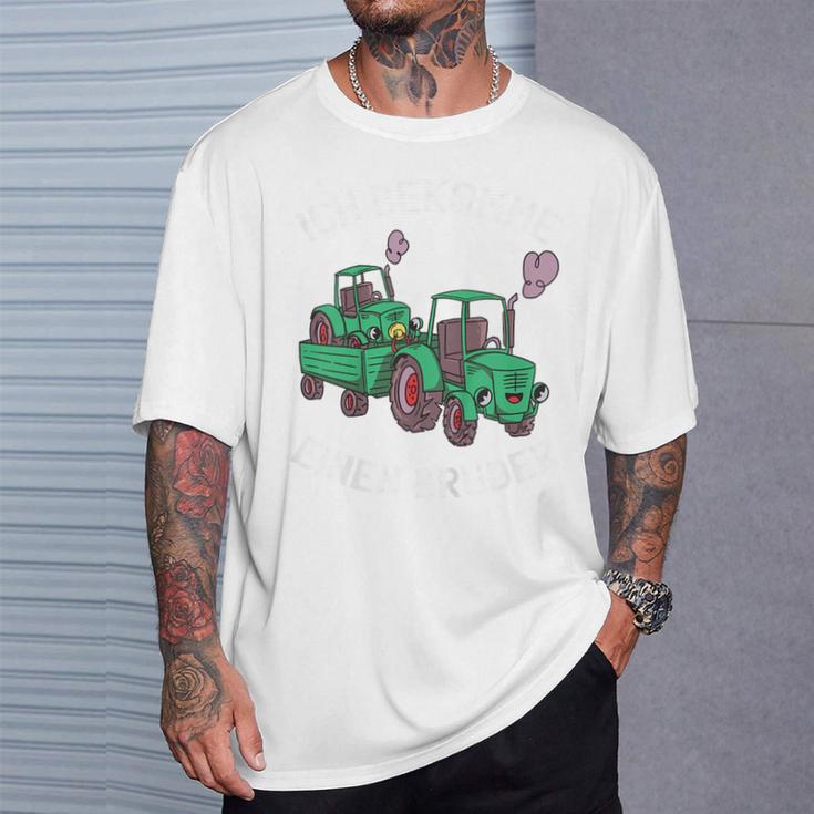 Children's Ich Bekomme Einen Bruder Tractor Boys' Tractor T-Shirt Geschenke für Ihn