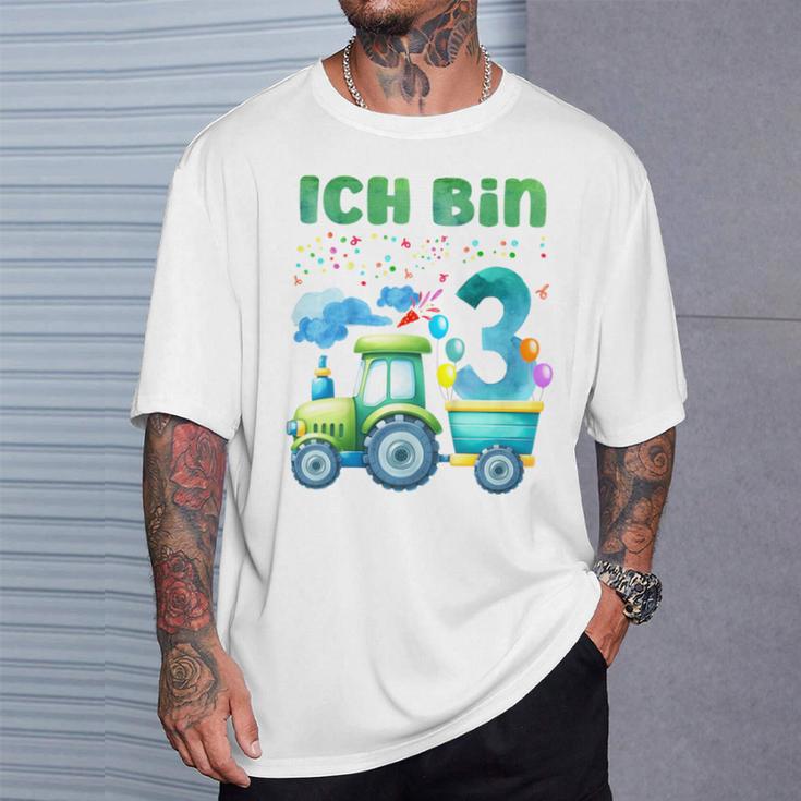 Children's Ich Bin 3 Jahre Alt Tractor T-Shirt Geschenke für Ihn