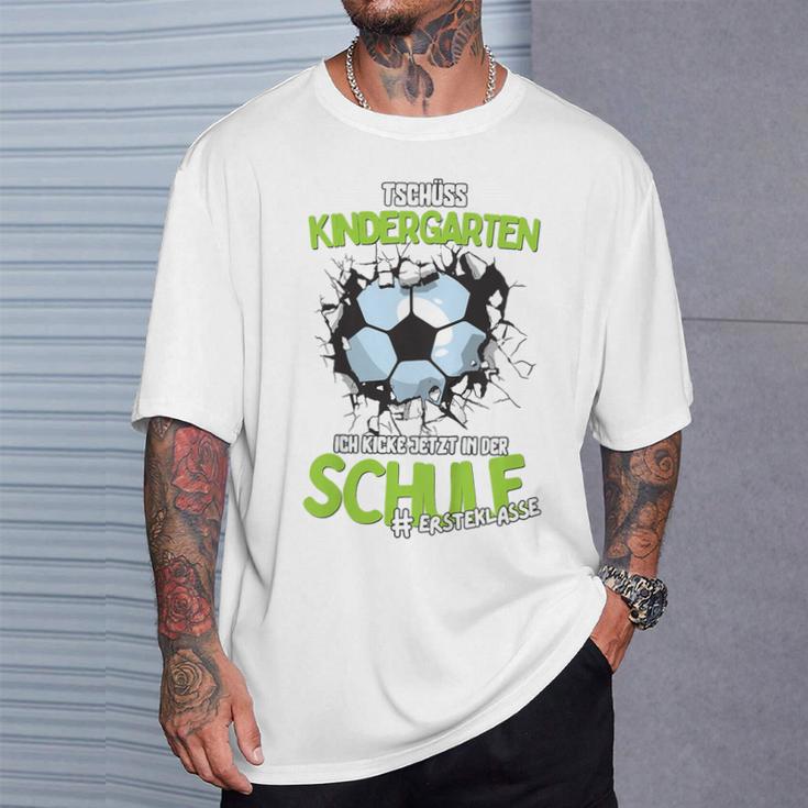 Children's Tschüss Kindergarten Football T-Shirt Geschenke für Ihn