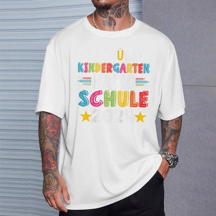 Children's Tschüss Kindergarten Hello School 2024 Kita-Absolve T-Shirt Geschenke für Ihn