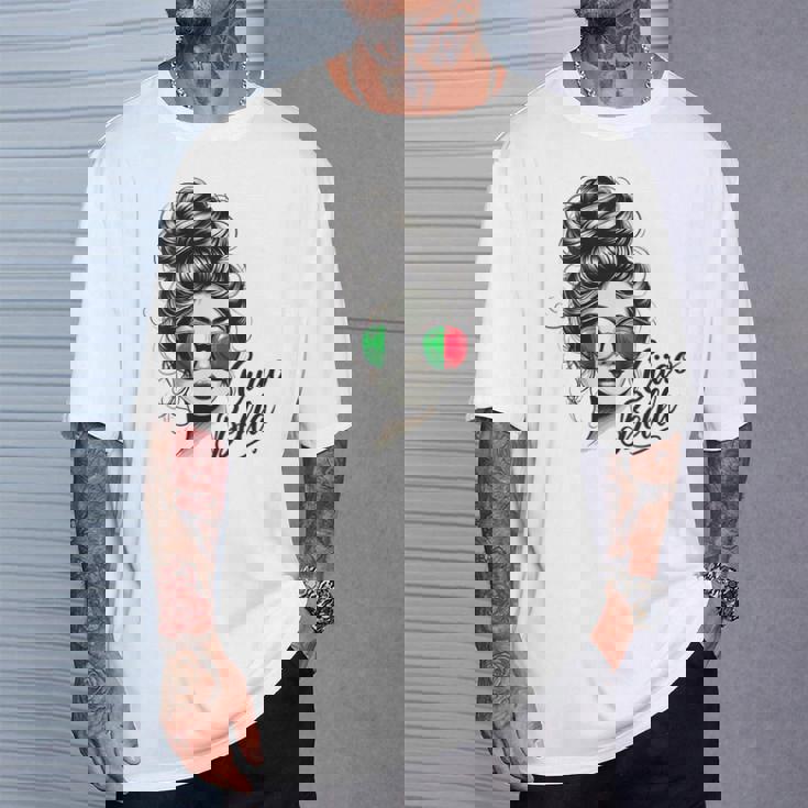 Ciao Bella Italian Flag Sunglasses Language T-Shirt Gifts for Him