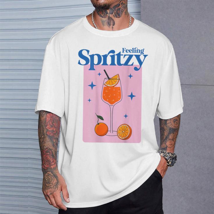 Feeling Spritzy X Hallöchen Aperölchen Spritz Stars T-Shirt Geschenke für Ihn