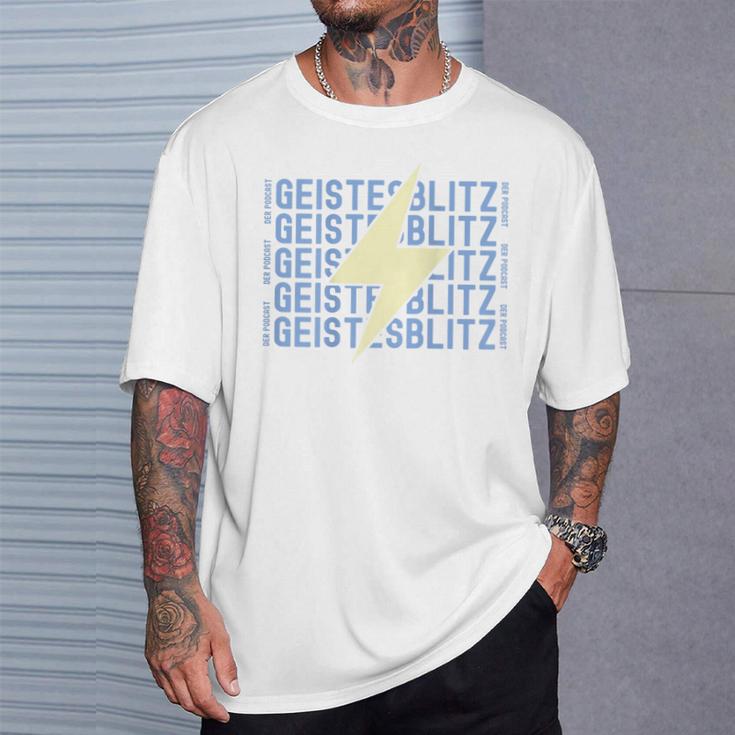 Geistesblitz Podcast T-Shirt Geschenke für Ihn