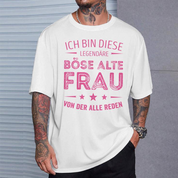 Ich Bin Dieser Legendary Evil Alte Frauon Der Alle Reden Long-Sleeved T-Shirt Geschenke für Ihn