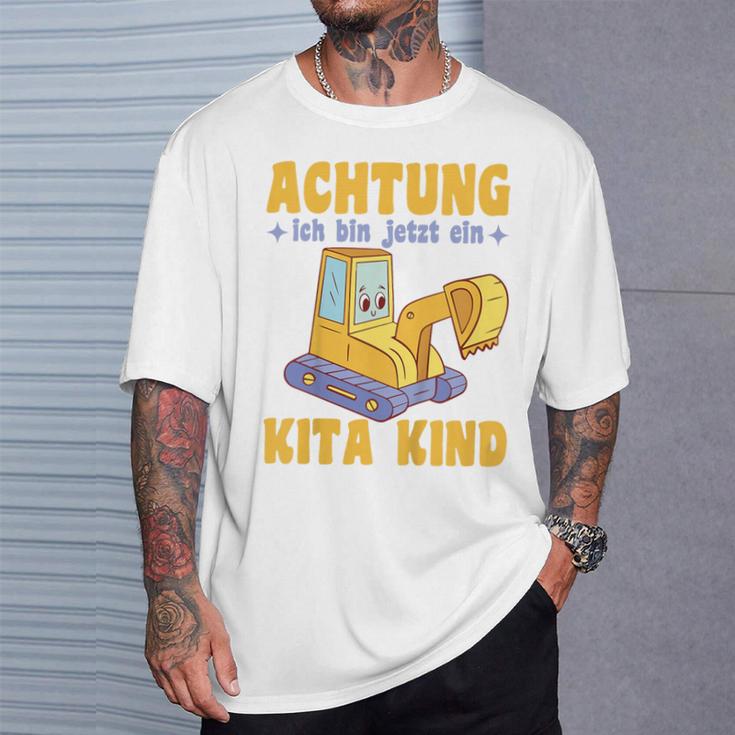 Kinder Ich Bin Jetzt Ein Kita T-Shirt Geschenke für Ihn