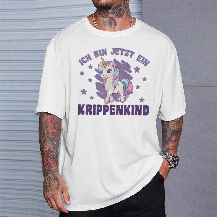 Kinder Ich Bin Jetzt Ein Krippenkind Kinderflppe Dolphin T-Shirt Geschenke für Ihn