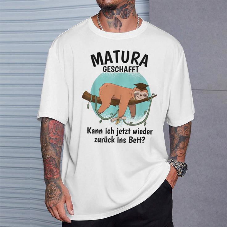 Matura Geschafft 2023 T-Shirt Geschenke für Ihn