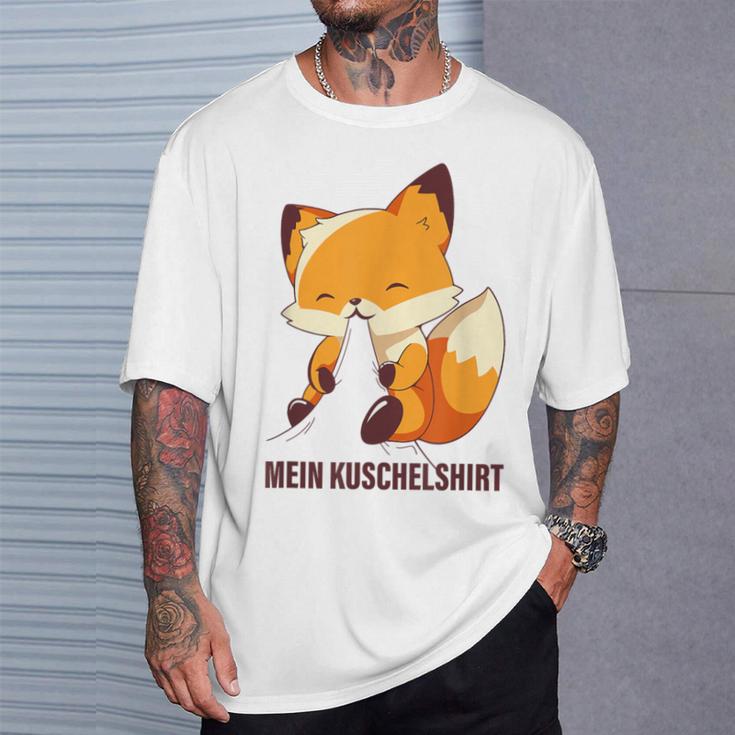 Mein Kuschel Fox Pyjamas Nightdress Fox T-Shirt Geschenke für Ihn