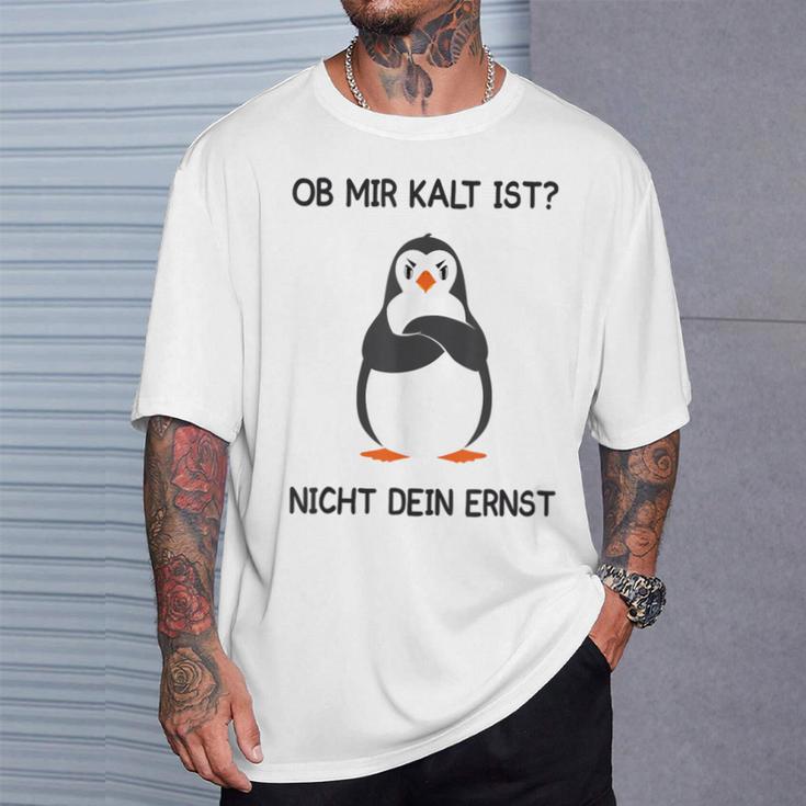 Ob Mir Kalt Ist Nicht Dein Ernst Heizen Ob Mir Kalt Ist Nicht Dein T-Shirt Geschenke für Ihn