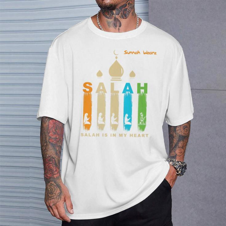 Salah Prayer Islamic Muslim T-Shirt Gifts for Him