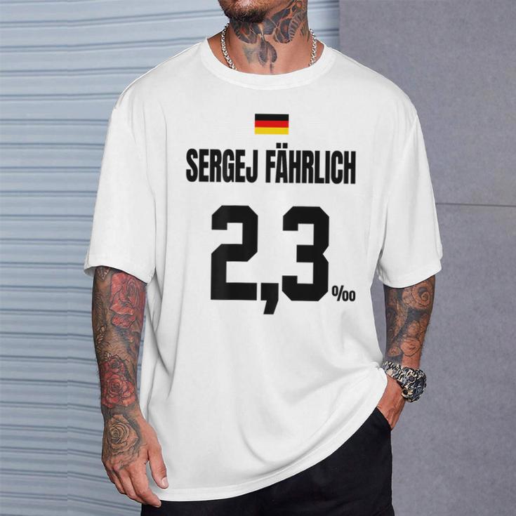 Sergej Fährlich Sauftrikot X Malle Party Trikot Deutschland T-Shirt Geschenke für Ihn