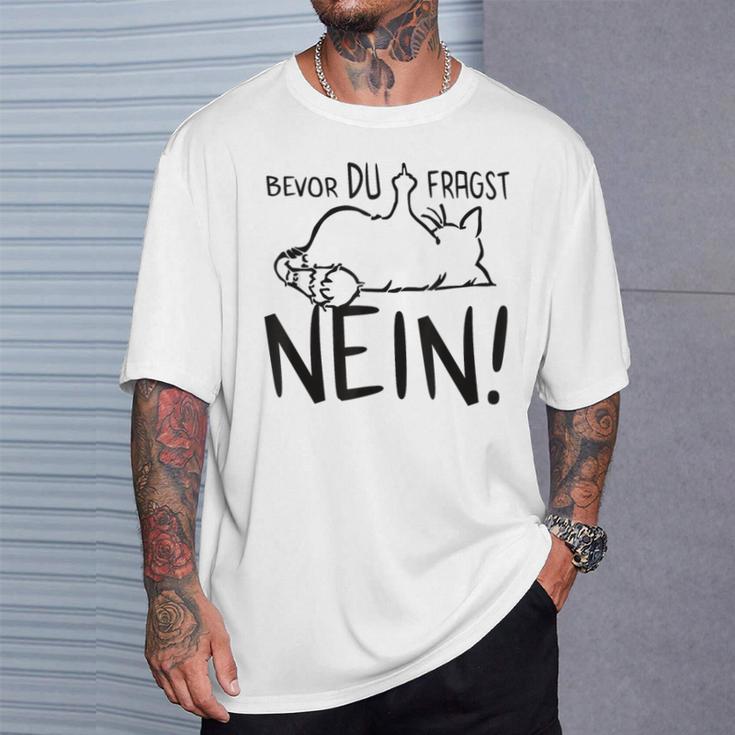 With Slogan 'Die Finger -Or Du Fragst No' T-Shirt Geschenke für Ihn