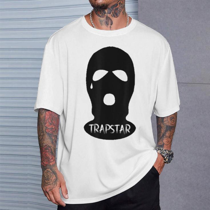 Trapstar Ski Mask Blue T-Shirt Geschenke für Ihn