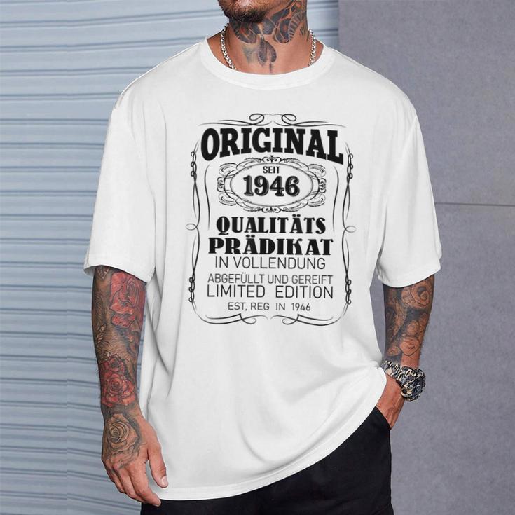 Vintage Original 1946 Geboren Jahrgang 1946 T-Shirt Geschenke für Ihn