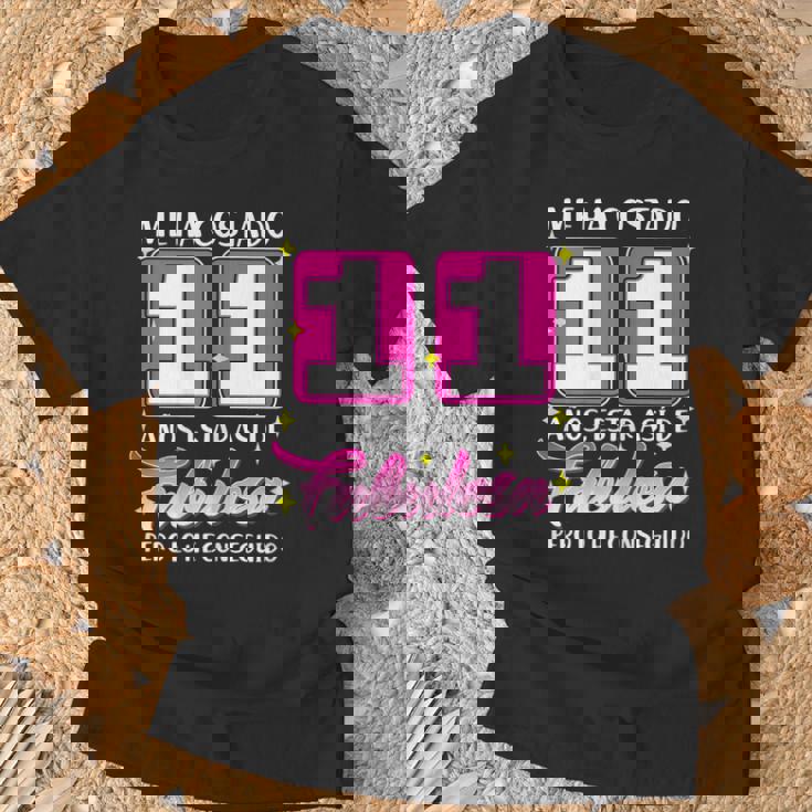 11 Años Fabulosa Cumpleaños 11 Camiseta unisex Regalos para ancianos