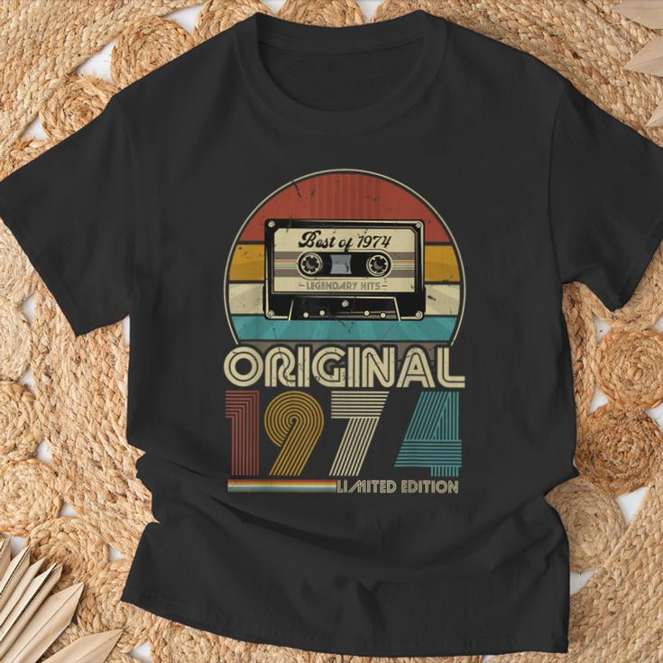 1974Intage Birthday Retrointage T-Shirt Geschenke für alte Männer