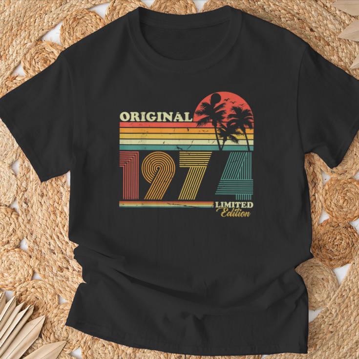 1974Intage Birthday Retrointage Women's T-Shirt Geschenke für alte Männer