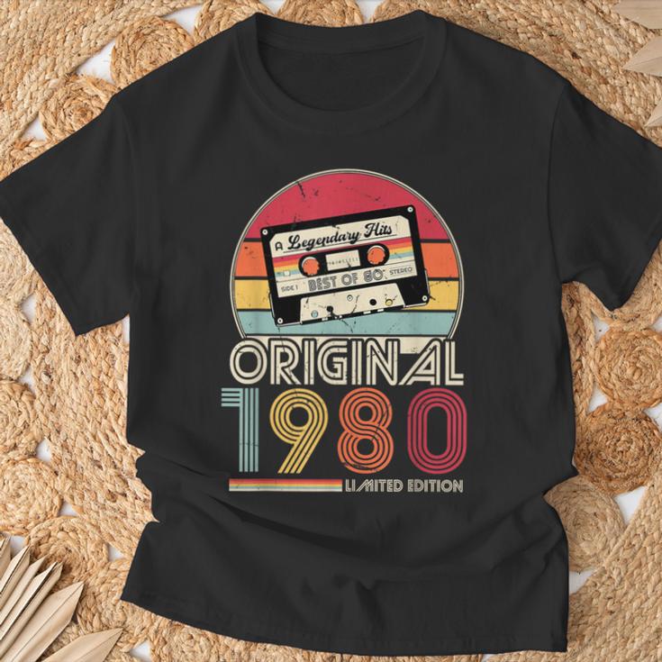 1980Intage Birthday Retrointage S T-Shirt Geschenke für alte Männer