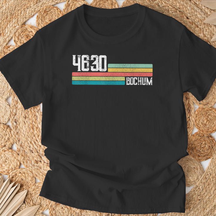 4630 Bochum Retro Old Postcodeintage Sign T-Shirt Geschenke für alte Männer