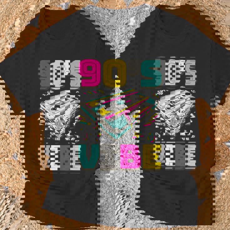 90'Sibe Old School 90 Disfraz De Música Para Fiesta De Los Años 90 Camiseta unisex Regalos para ancianos