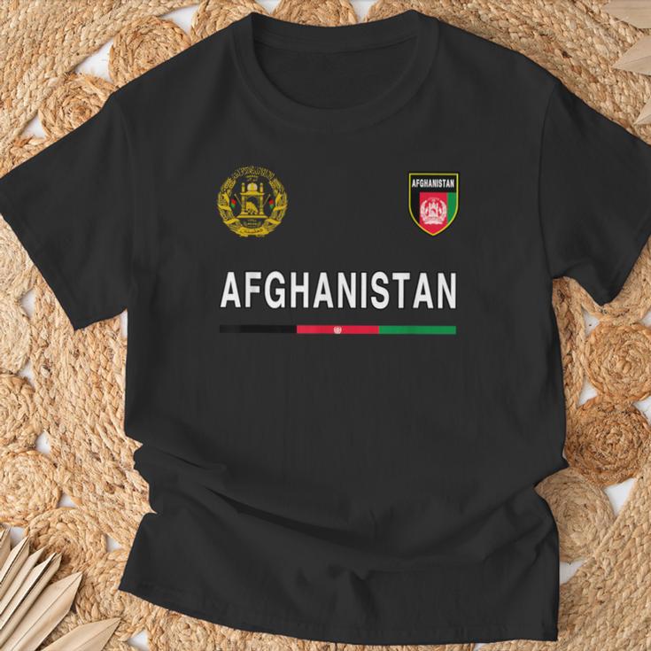 Afghanistan Sports Football Flag Football T-Shirt Geschenke für alte Männer