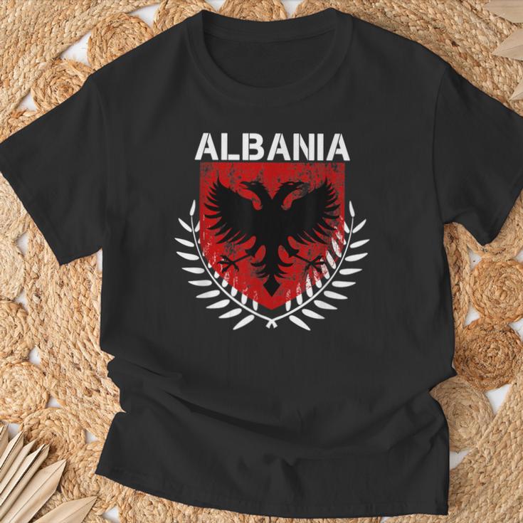 Águila Albanesa Albania Albanesa Albania Albania Camiseta unisex Regalos para ancianos