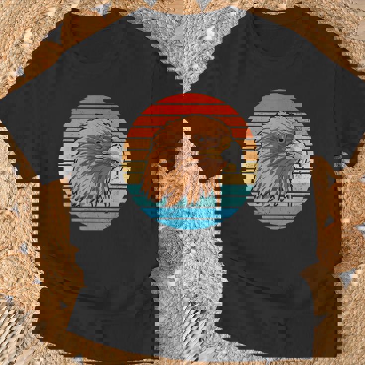 Águila De Montaña Águila Real Retro Camiseta unisex Regalos para ancianos