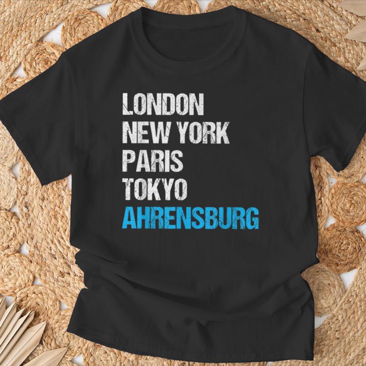 Ahrensburg Ahrensburg Souvenir T-Shirt Geschenke für alte Männer