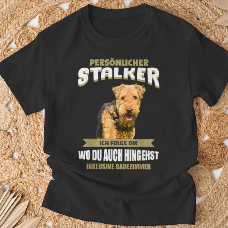 Airedale Terrier Airedale Terrier Dog T-Shirt Geschenke für alte Männer