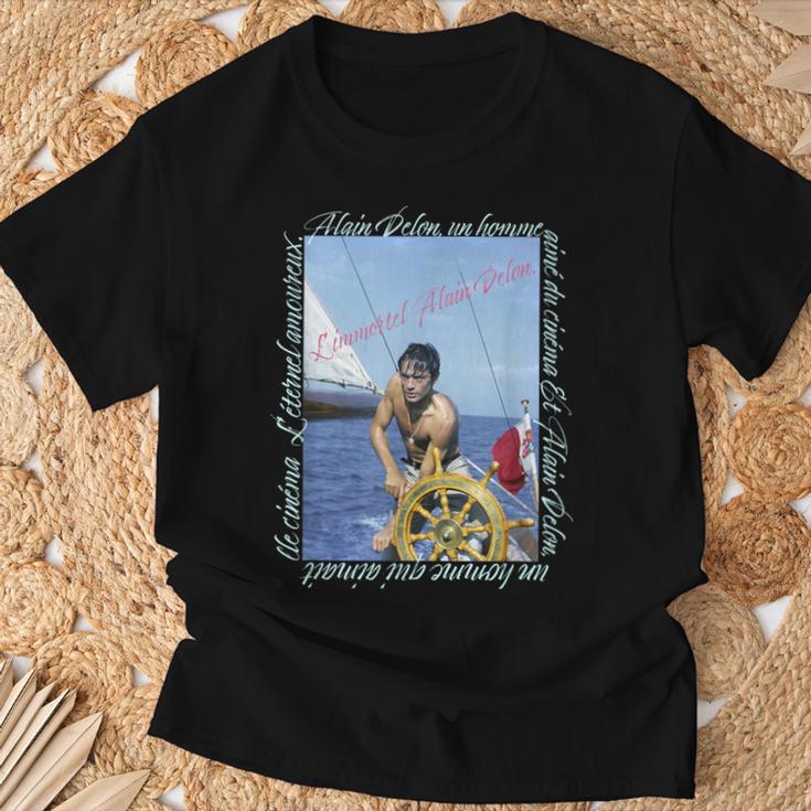 Alain Delon_003 T-Shirt Geschenke für alte Männer