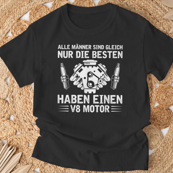 Alle Männer Sind Gleich8 Motor Ignition Sequence8 T-Shirt Geschenke für alte Männer