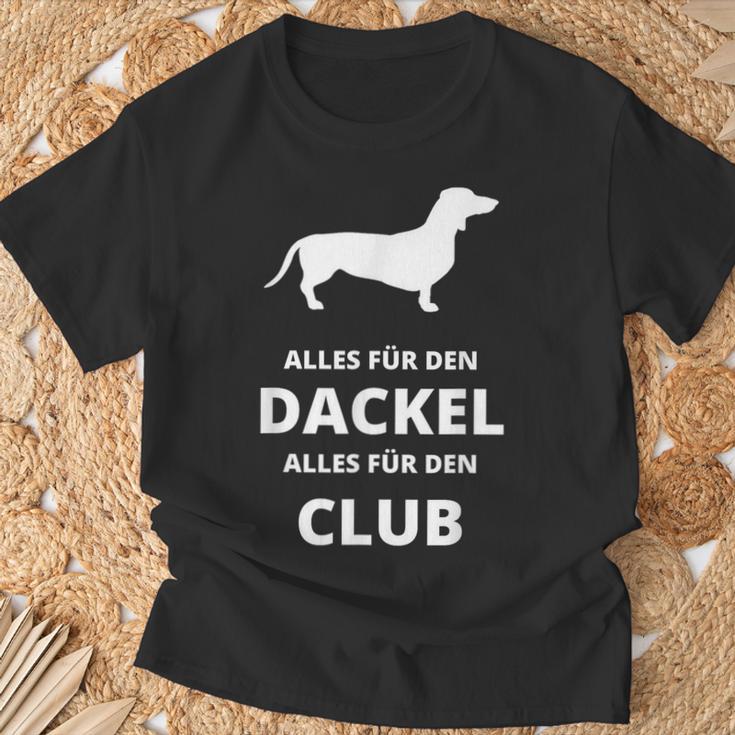 Alles Für Den Dachshund Alles Für Den Club T-Shirt Geschenke für alte Männer