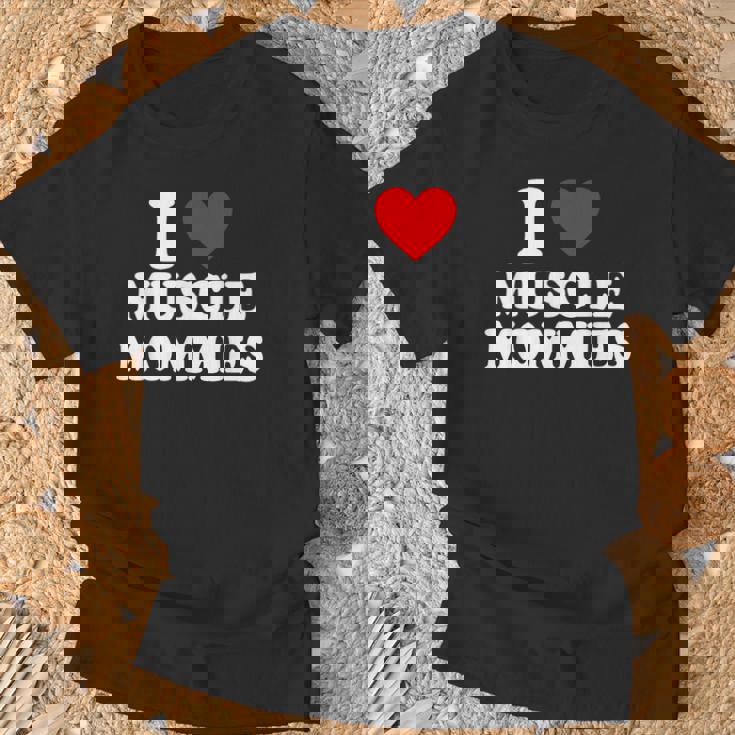 Amo Le Mamme Muscolose I Heart Muscle Mommies Muscle Mommy Maglietta Regalos para ancianos