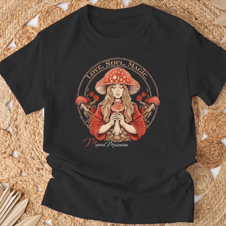 Anamita Muscaria Love Soul Magic T-Shirt Geschenke für alte Männer