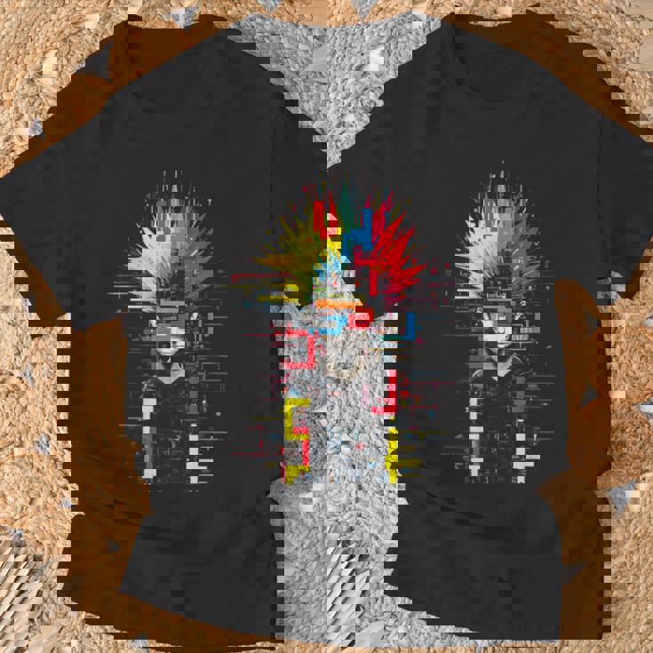 Anime Colorido Arte Japón Arte Gráfico Anime Camiseta unisex Regalos para ancianos