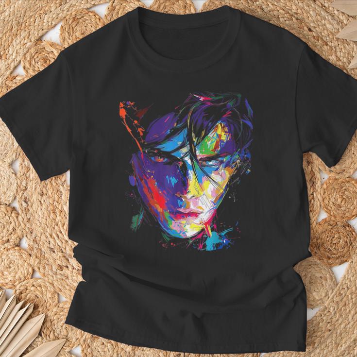 Anime Manga Motiv Scribble Illustration Anime T-Shirt Geschenke für alte Männer