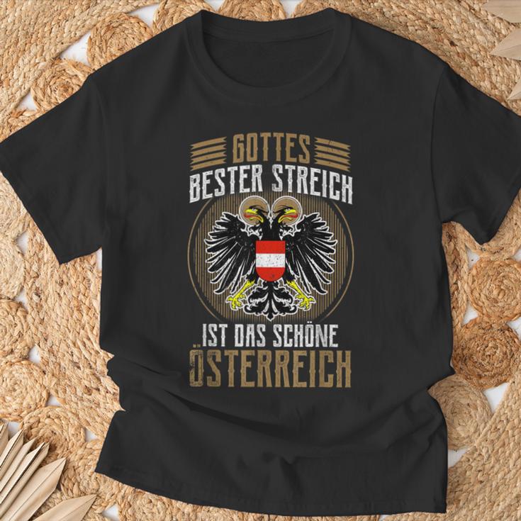 Austria Flag Costume Austria ienna T-Shirt Geschenke für alte Männer