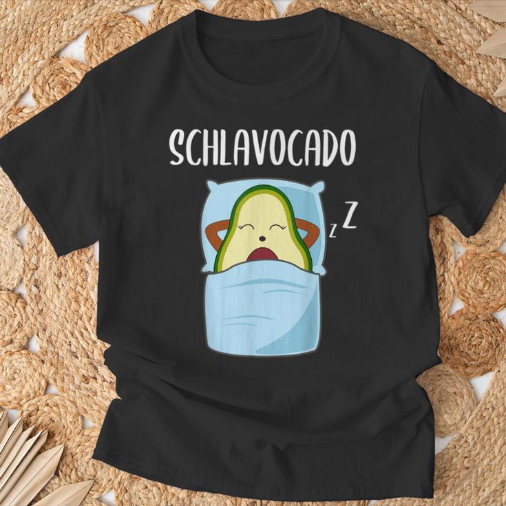 Avocado Sleep Pyjamas S T-Shirt Geschenke für alte Männer