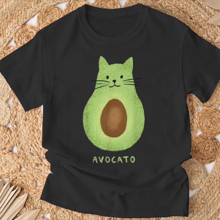 Avocato Cute Cat Avocadoegan Avogato T-Shirt Geschenke für alte Männer