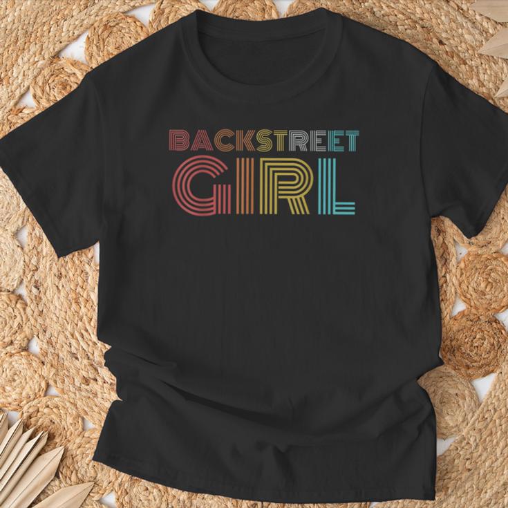 Backstreet Girl Retro Look T-Shirt Geschenke für alte Männer