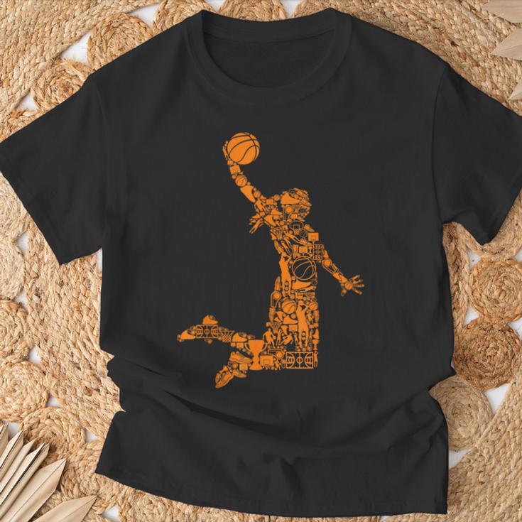 Basketball Basketball Girl's Women's T-Shirt Geschenke für alte Männer