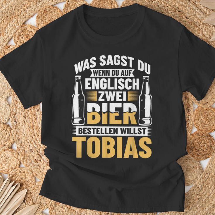 Beer Order Tobias Beer Drinking Beer Brewerer Beer Drinker T-Shirt Geschenke für alte Männer