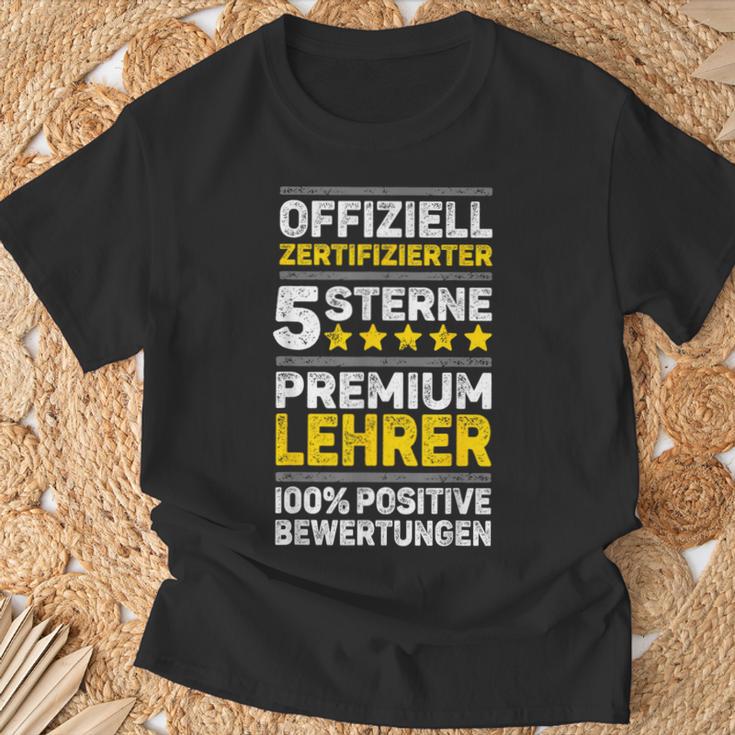 Bester Tehrerer S T-Shirt Geschenke für alte Männer